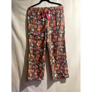 Xhilaration Women's Floral Pajama Pants - Size Medium